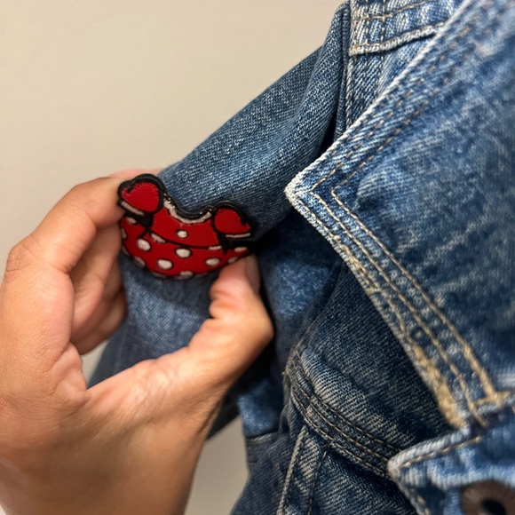 Minnie Mouse denim jacket toddler 3t - Picture 8 of 8